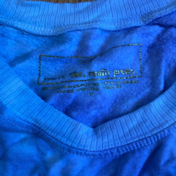 Skatie Jamie cropped tie dye sweatshirt - Picture 4 of 4